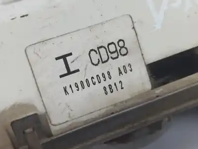 Peça sobressalente para automóvel em segunda mão comando de sofagem (chauffage / ar condicionado) por mazda 5 (cr19) 2.0 cd (cr19) referências oem iam k1900cd98  
