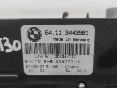 Second-hand car spare part climate control for bmw x3 (e83) 2.0 d oem iam references 64113443981  