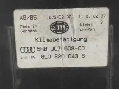 Автозапчастина б/у клімат-контроль для audi a4 b5 (8d2) 1.9 tdi посилання на oem iam 8l0820043b  