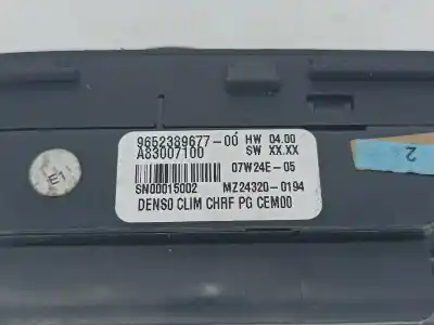 İkinci el araba yedek parçası iklim kontrolü için citroen c4 picasso i monospace (ud_) 1.6 hdi oem iam referansları 9652389677  