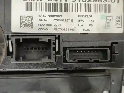 Pièce détachée automobile d'occasion commande de climatisation / chauffage pour bmw 3 touring (e91) 320 d références oem iam 916298301  