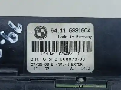 Second-hand car spare part climate control for bmw 3 (e46) 320 d oem iam references 64116931604  