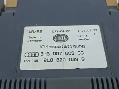 Pezzo di ricambio per auto di seconda mano controllo climatico per audi a3 (8l1) 1.6 riferimenti oem iam 8l0820043b  