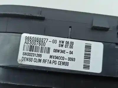 Автозапчасти б/у климат-контроль за citroen c4 picasso i monospace (ud_) 2.0 hdi 138 ссылки oem iam 9650868877  