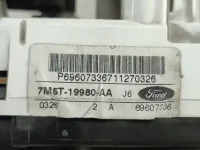 Second-hand car spare part climate control for ford focus ii (da_, hcp, dp) 1.6 tdci oem iam references 7m5t19980aa  