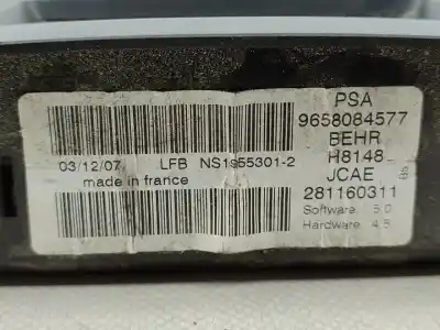 Автозапчасти б/у климат-контроль за citroen c4 i (lc_) 1.6 hdi ссылки oem iam 9658084577  