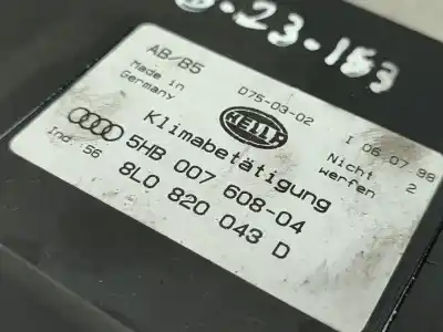 Автозапчасти б/у климат-контроль за audi a4 b5 avant (8d5) 2.5 tdi ссылки oem iam 8l0820043d   Автозапчасти б/у климат-контроль за audi a4 b5 avant (8d5) 2.5 tdi ссылки oem iam 8l0820043d