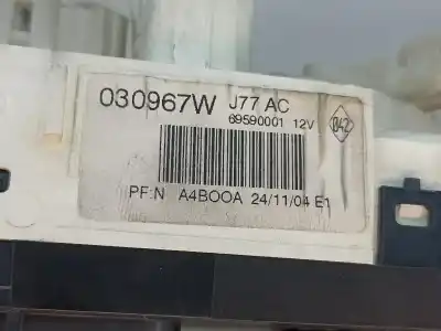 Pezzo di ricambio per auto di seconda mano controllo climatico per renault modus / grand modus (f/jp0_) 1.2 (jp0c jp0k fp0c fp0k fp0p jp0p jp0t) riferimenti oem iam 030967w  