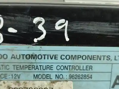 Second-hand car spare part climate control for daewoo tacuma 2.0 cat oem iam references 96262854  