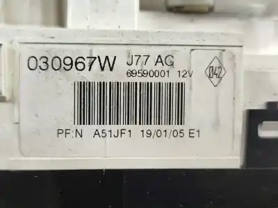 Second-hand car spare part climate control for renault modus / grand modus (f/jp0_) 1.2 (jp0c jp0k fp0c fp0k fp0p jp0p jp0t) oem iam references 69590001  
