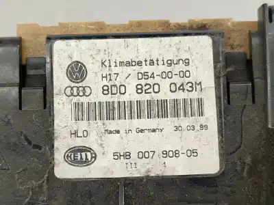 Автозапчасти б/у климат-контроль за audi a4 b5 avant (8d5) 1.9 tdi ссылки oem iam 8d0820043m  