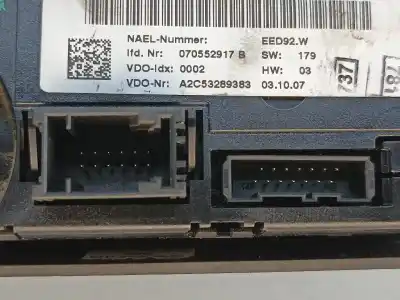 Second-hand car spare part climate control for bmw 3 (e90) 318 d oem iam references 9162983 // 916298301  