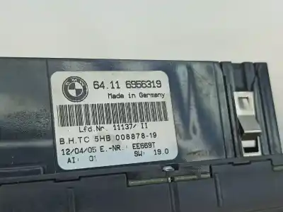 Peça sobressalente para automóvel em segunda mão comando de sofagem (chauffage / ar condicionado) por bmw 3 touring (e46) 320 d referências oem iam 64116956319  