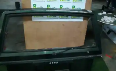 Second-hand car spare part tailgate for jeep cherokee (xj) gasóleo 5p oem iam references   