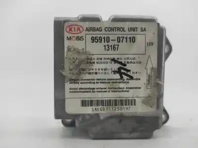 Peça sobressalente para automóvel em segunda mão centralina de airbag por kia picanto (ba) 1.1 crdi gasóleo 2008 5p referências oem iam 9591007110