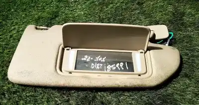 Second-hand car spare part right sunshade for volkswagen caddy ka/kb (2k) 1.9 tdi oem iam references   