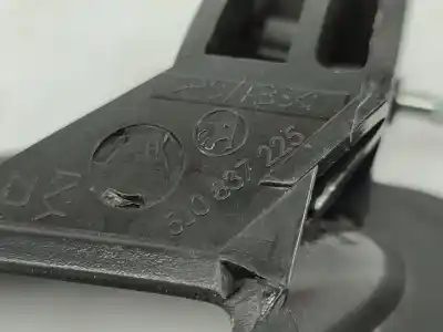 Автозапчастина б/у ліва задня внутрішня ручка для skoda fabia i hatchback (6y2) 1.2 gasolina 2004 5p посилання на oem iam 5j0837225  