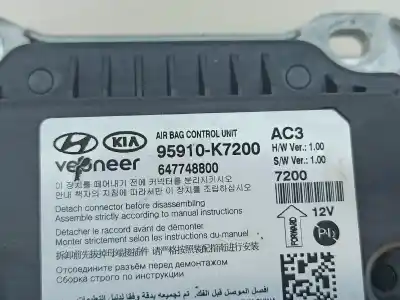 Автозапчасти б/у блок управления подушками безопасности за hyundai i10 iii (ac3, ai3) 1.0 mpi ссылки oem iam 95910k7200  