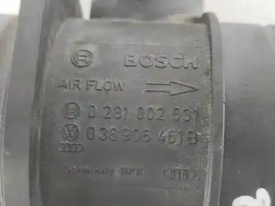 Second-hand car spare part flowmeter for skoda fabia i break (6y5) 1.4 tdi gasóleo 2007 5p oem iam references 0281002531  