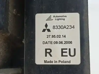 Автозапчасти б/у правый задний фонарь за mitsubishi colt vi (z3_a, z2_a) 1.1 (z31a z32a) ссылки oem iam 8330a234  