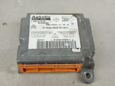 Pièce détachée automobile d'occasion BOITIER DE COMMANDE D'AIRBAG pour CITROEN XSARA BREAK (N2)  Références OEM IAM 9645883980  