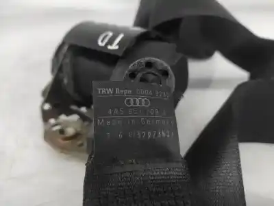 Автозапчастина б/у задній правий ремін безпеки для audi a4 b5 (8d2) 1.9 tdi посилання на oem iam 4a5857709j  