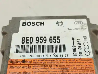Second-hand car spare part airbag control unit for audi a4 b6 (8e2) 1.9 tdi oem iam references 8e0959655   Second-hand car spare part airbag control unit for audi a4 b6 (8e2) 1.9 tdi oem iam references 8e0959655