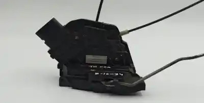 Pièce détachée automobile d'occasion serrure de porte arrière gauche pour mazda 3 (bk) 1.3 (bk14) références oem iam bp4k73