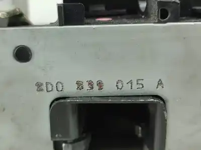 Автозапчастина б/у замок дверей заднього лівого для audi a4 avant (8d5, b5) 113 m/380 gasóleo 1998 5p посилання на oem iam 8d0839015a  