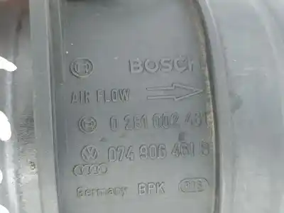 Pezzo di ricambio per auto di seconda mano misuratore di flusso per volkswagen phaeton (3d1, 3d2, 3d3, 3d4, 3d6, 3d7, 3d8, 3d9) 5.0 v10 tdi 4motion riferimenti oem iam 0281002461  