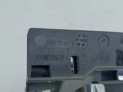 Автозапчасти б/у левая задняя внутренняя ручка за volkswagen phaeton (3d1, 3d2, 3d3, 3d4, 3d6, 3d7, 3d8, 3d9) 5.0 v10 tdi 4motion ссылки oem iam 3d0837617d  