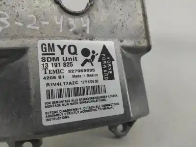 Автозапчасти б/у блок управления подушками безопасности за opel astra h gtc (a04) 1.7 cdti (l08) ссылки oem iam 13191825  
