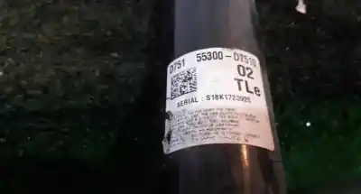 Автозапчастина б/у правий задній амортизатор для hyundai tucson (tl, tle) 1.6 t-gdi посилання на oem iam d751  