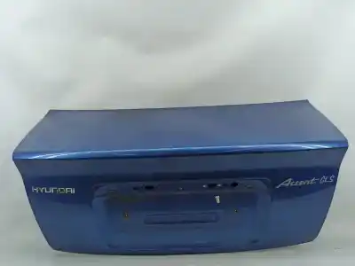 Peça sobressalente para automóvel em segunda mão porta da mala / tampa traseira por hyundai accent (lc) 1.3 cat referências oem iam 
