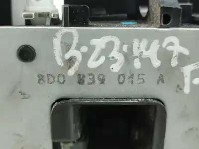 Автозапчастина б/у замок дверей заднього лівого для audi a4 b5 avant (8d5) 1.9 tdi посилання на oem iam 8d0839015a  