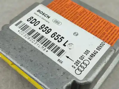 Автозапчастина б/у блок управління подушками безпеки для audi a4 b5 avant (8d5) 2.5 tdi посилання на oem iam 8d0959655l  