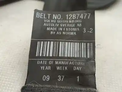 Автозапчастина б/у передній правий ремін безпеки для volvo c30 1.6 d посилання на oem iam 1287477  