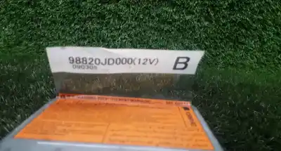 Second-hand car spare part airbag control unit for nissan qashqai / qashqai +2 i (j10, nj10, jj10e) 2.0 dci oem iam references 98820jd000  