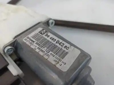 Second-hand car spare part driver left window regulator for citroen c5 ii (rc_) 110 gasolina 2005 5p oem iam references 9649304380  