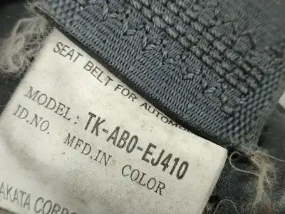 Second-hand car spare part rear right seat belt for honda jazz ii (gd_, ge3, ge2) 1.2 i-dsi (gd5 ge2) oem iam references tkab0ej410  