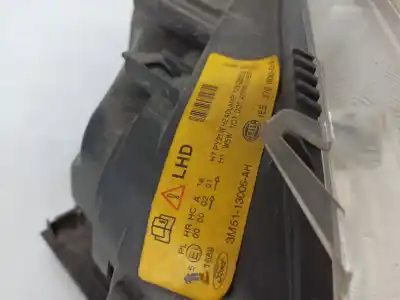 Pezzo di ricambio per auto di seconda mano faro anteriore sinistro per ford focus c-max (dm2) 2.0 tdci riferimenti oem iam 3m5113006ah  