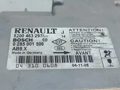 Автозапчастина б/у блок управління подушками безпеки для renault modus / grand modus (f/jp0_) 1.2 (jp0c jp0k fp0c fp0k fp0p jp0p jp0t) посилання на oem iam 8200463297  