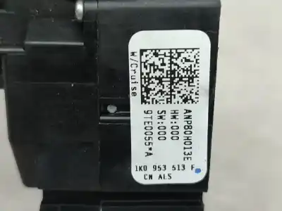 Second-hand car spare part indicator switch for seat leon (1p1) 1.4 16v oem iam references a1k0953513  