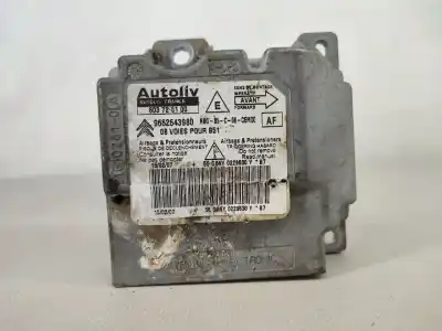 Автозапчастина б/у блок управління подушками безпеки для citroen c4 i (lc_) 1.6 hdi посилання на oem iam 9662643980