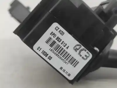 Second-hand car spare part indicator switch for audi a3 (8p1) 2.0 fsi oem iam references 8p0953513a  