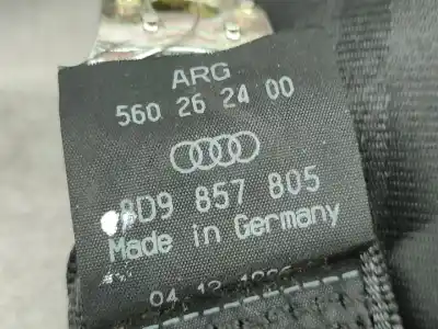 Pièce détachée automobile d'occasion ceinture de sécurité arrière droite pour audi a4 b5 avant (8d5) 1.9 tdi références oem iam 8d9857805  