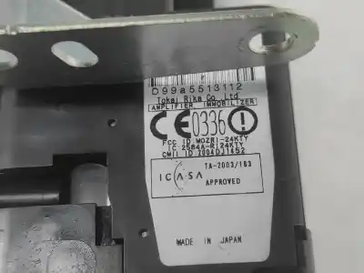 Second-hand car spare part ignition switch for toyota corolla verso (e12) 1.8 linea sol oem iam references d99a5513112  