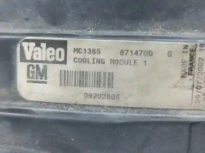 Автозапчасти б/у нагревательный вентилятор за opel vectra c gts (z02) 1.8 16v (f68) ссылки oem iam 24410990  