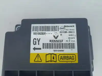 Second-hand car spare part airbag control unit for renault megane iii (bz0_) 1.5 dci (bz1g. bz1w. bz0r) gasóleo 2009 5p oem iam references 985106285r  