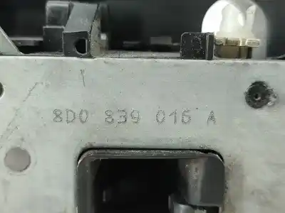 Автозапчастина б/у замок заднього правого дверя для audi a3 (8l1) 1.9 tdi посилання на oem iam 8d0839016a  